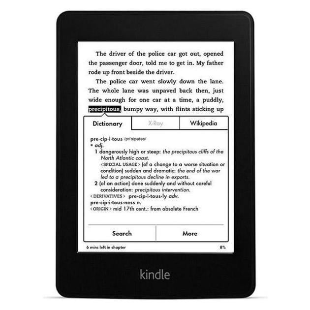 Електронна книга Amazon Kindle Paperwhite 6th Gen та підсвіткою Wi-Fi Refurbished з чохлом Kindle