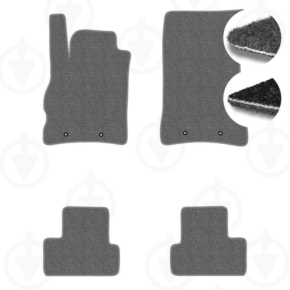 Килимки автомобільні Star-Tex на Cadillac ELR 2013-2016 текстиль/Ciak Сірий (10310-62-06-08)