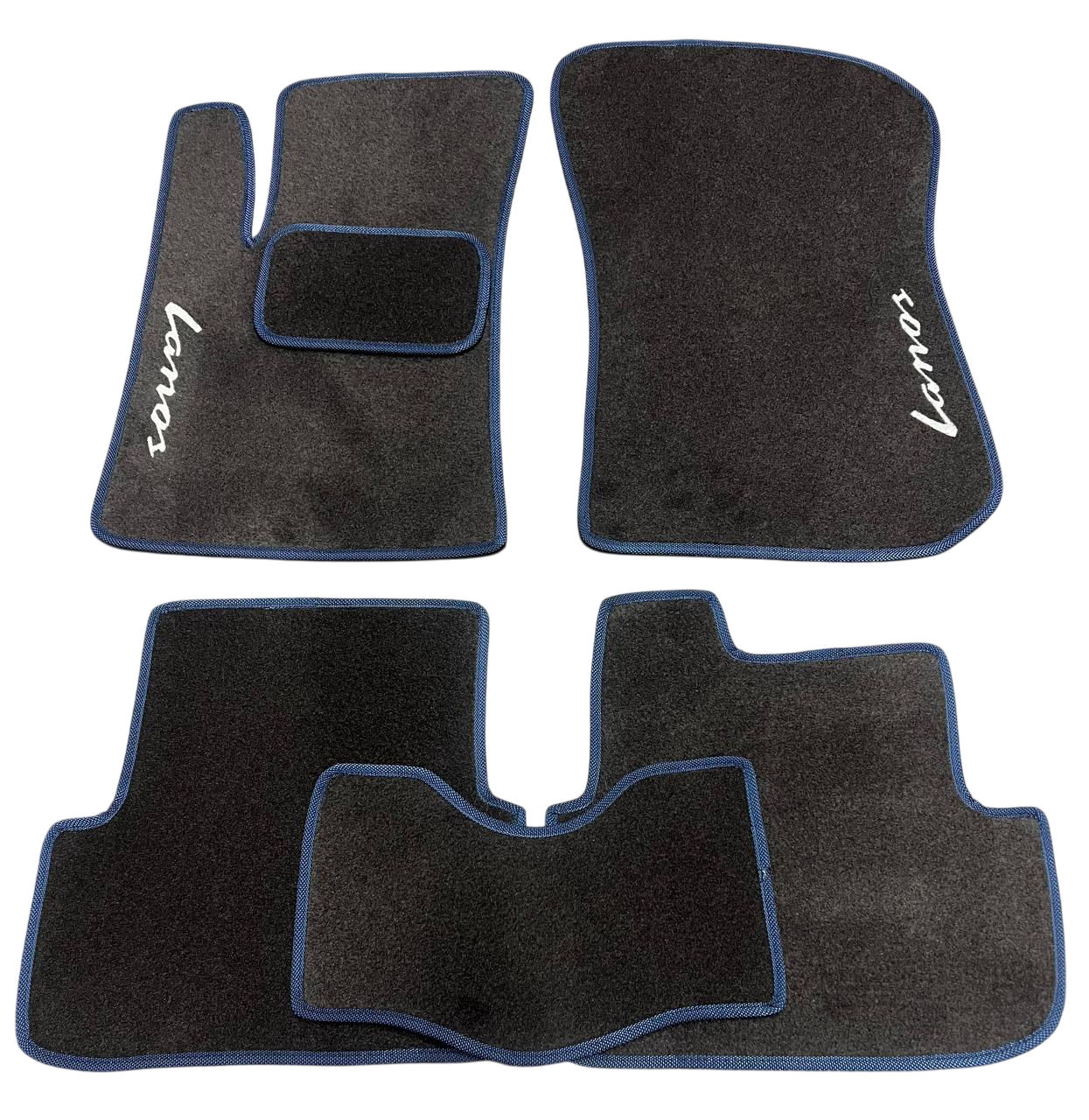 Килимки в салон ворсові для Daewoo Lanos 1997- МКП 5 шт. Чорний (27327088)