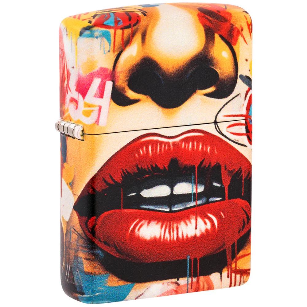 Зажигалка ZIPPO 49352 Street Art Face Design (197107)