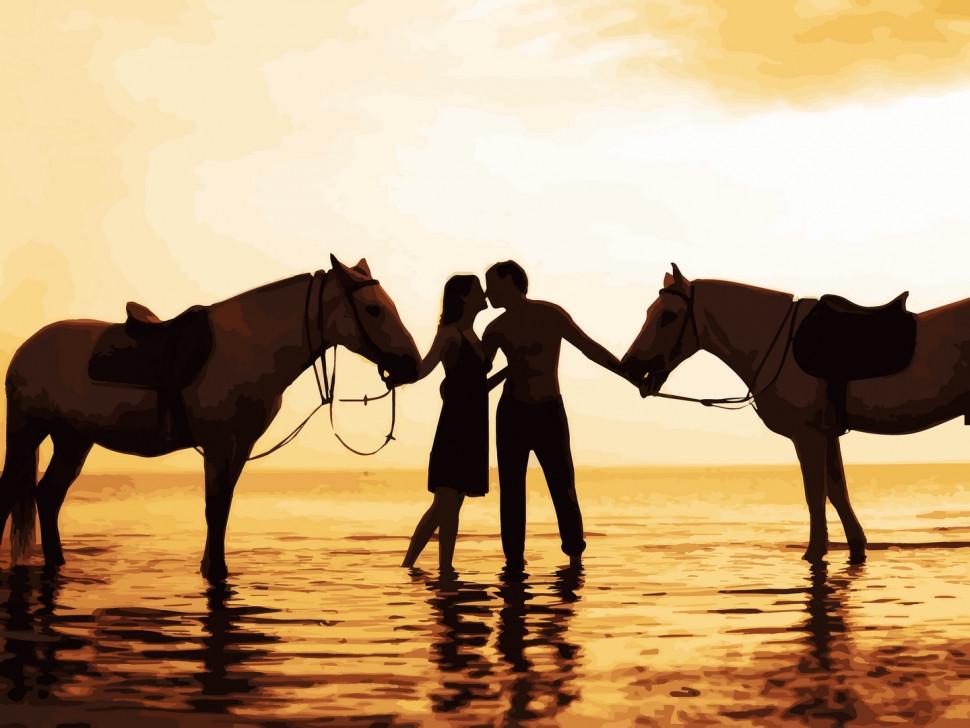 Картина по номерам Art Craft Любовь повсюду 40х50 см (10211-AC)