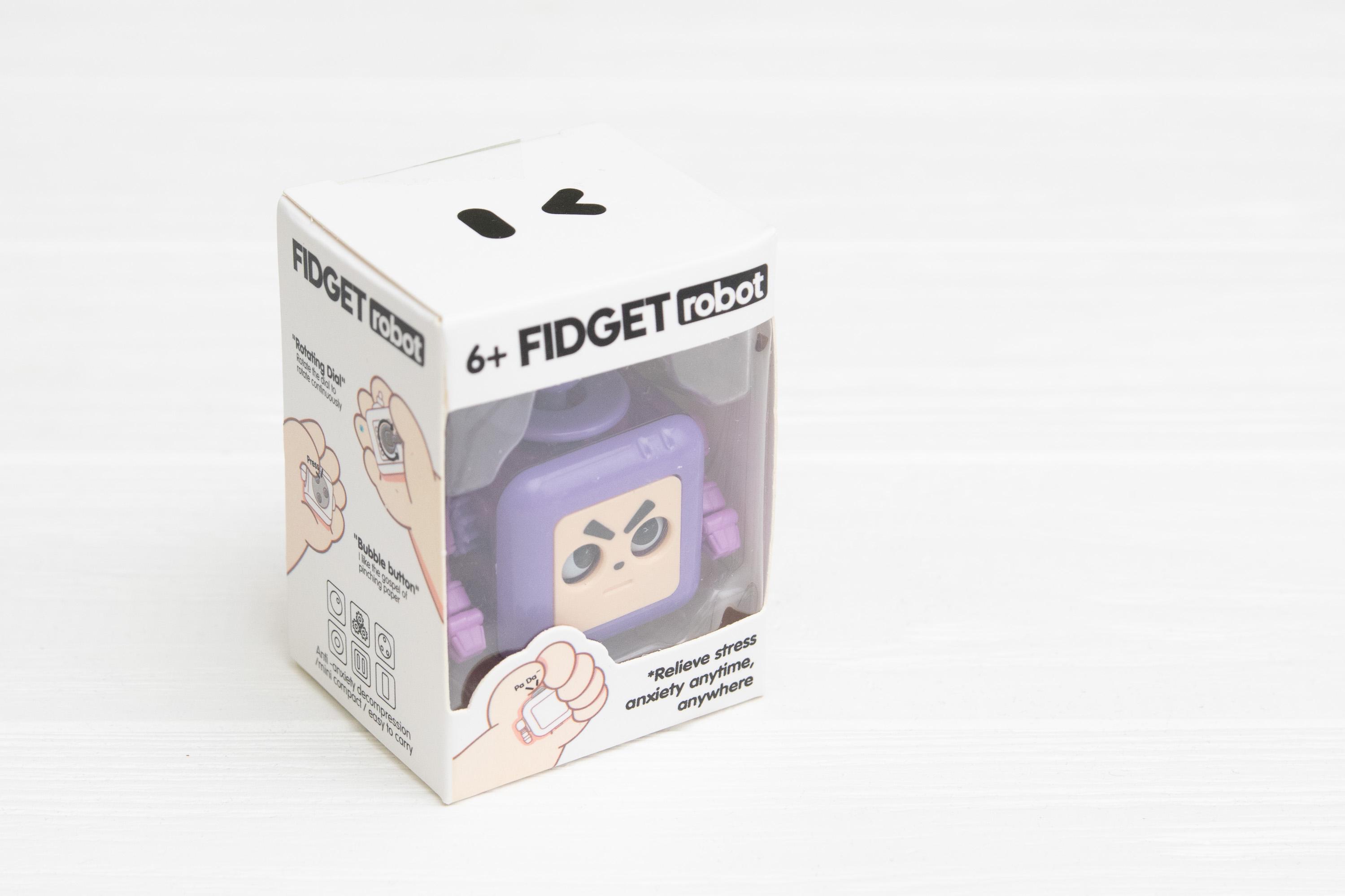 Антистрес кубик Robot Фіолетовий (23281082) - фото 2 Антистрес кубик Robot Фіолетовий (23281082) - фото 2