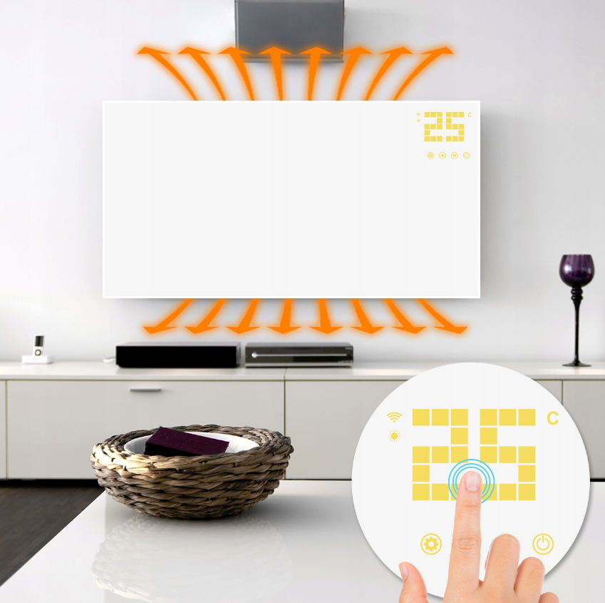 Обігрівач конвекторний Maltec 770W - фото 4