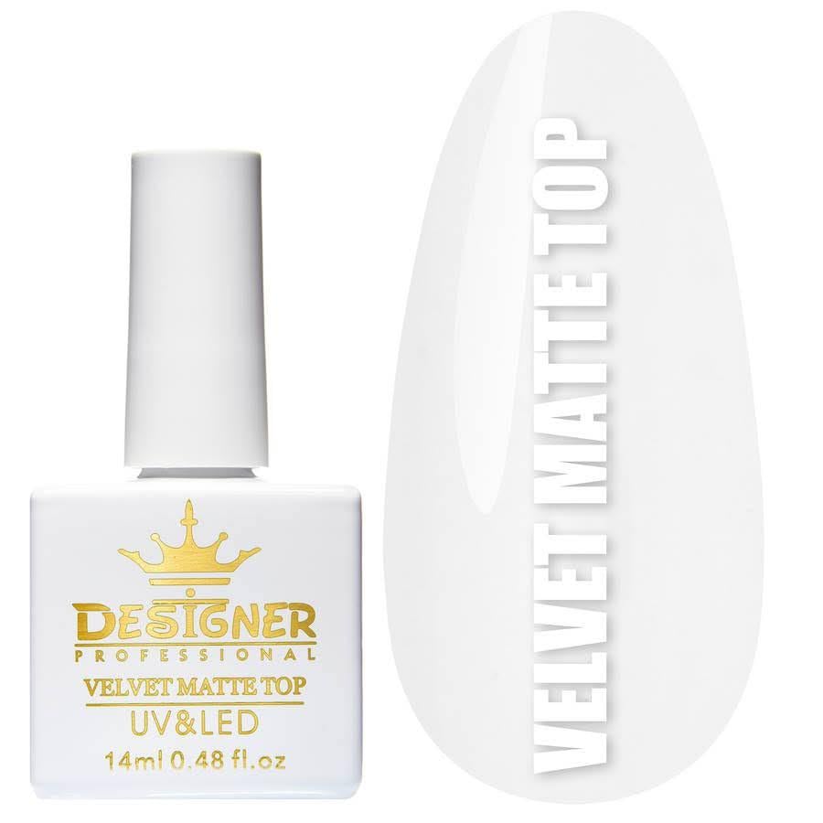 Топовое матовое покрытие Designer Professional Velvet Matte Top 14 мл