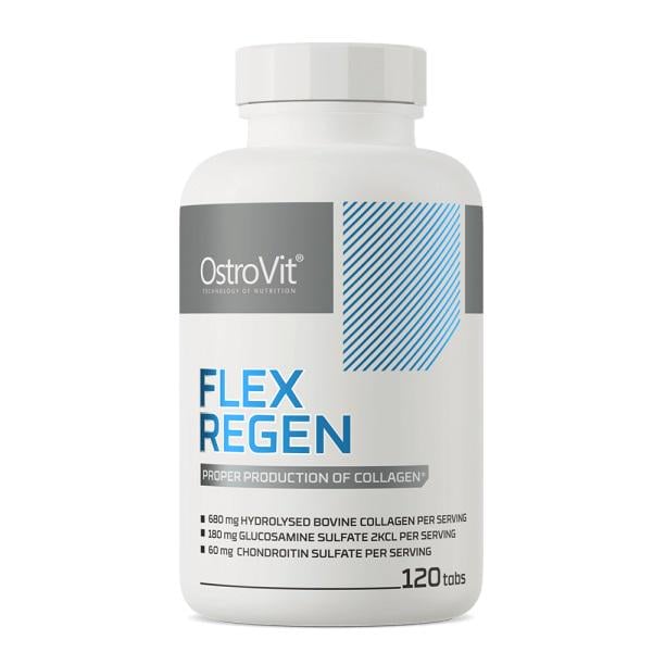 Хондропротектор для спортсменов Ostrovit Flex Regen 120 табл. (23505785)