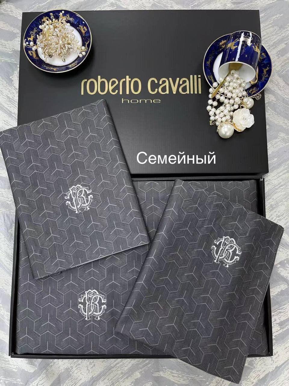Комплекты постельного белья Roberto cavall семейный египетский хлопок (150 210 30 405rb)