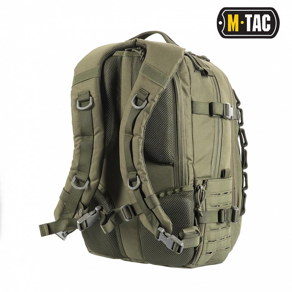 Рюкзак штурмовий M-TAC Intruder 36 л 52x29x23 см Оливковий (9050) - фото 2