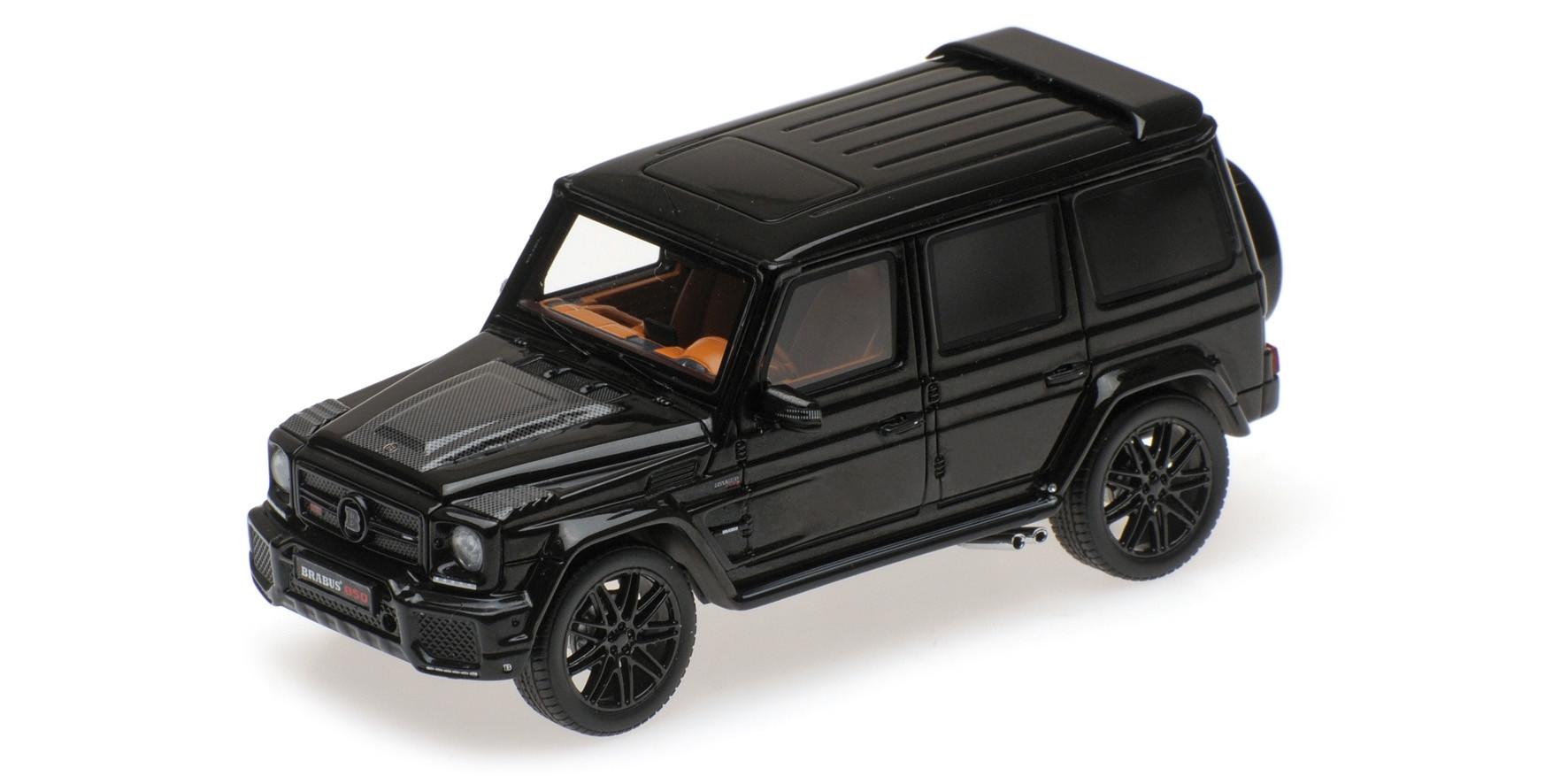 Модель автомобиля Minichamps 1:43 Mercedes-Benz AMG G63 Brabus 850 6.0 Biturbo Black (437032400)