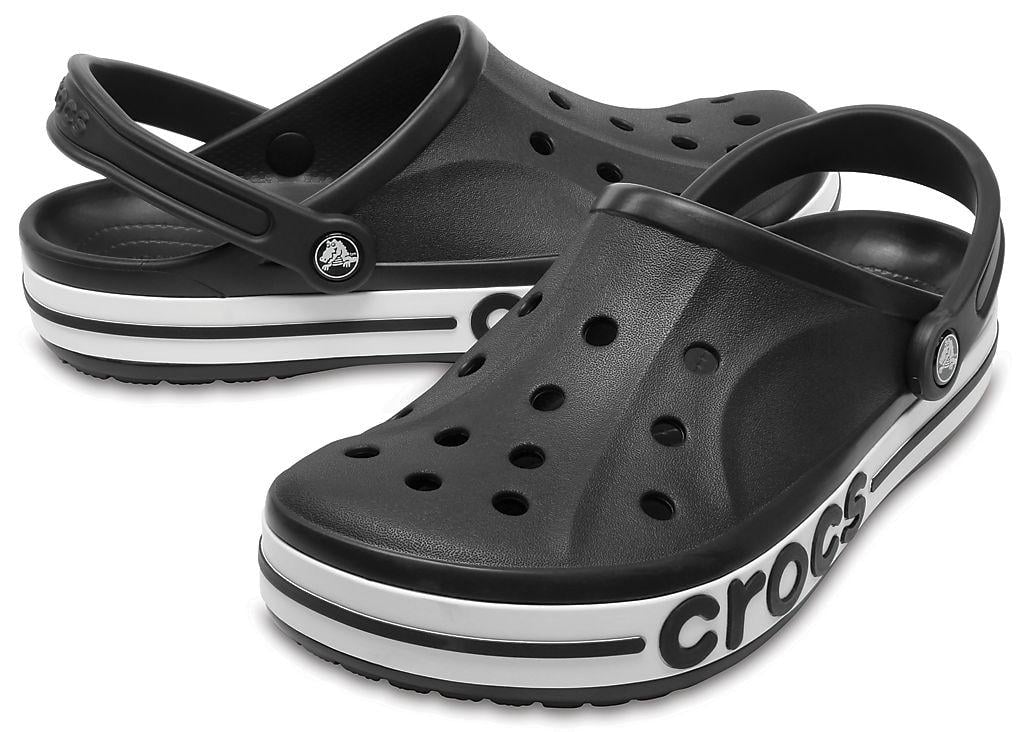 Сабо Crocs Bayaband Clog M10-W12 р. 43 Black/White