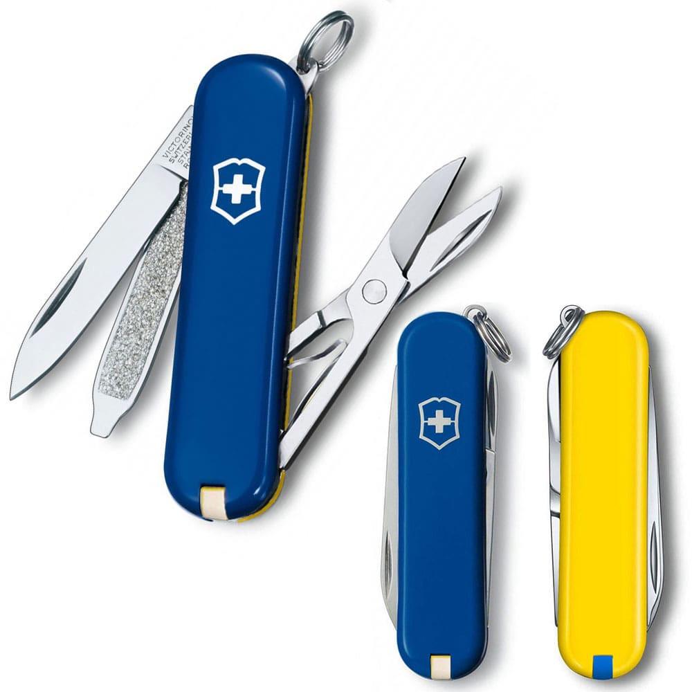 Мультитул Victorinox Vx06223.2.8 Classic SD Ukraine на 7 функцій 58 мм Синьо-жовтий - фото 5 Мультитул Victorinox Vx06223.2.8 Classic SD Ukraine на 7 функцій 58 мм Синьо-жовтий - фото 5