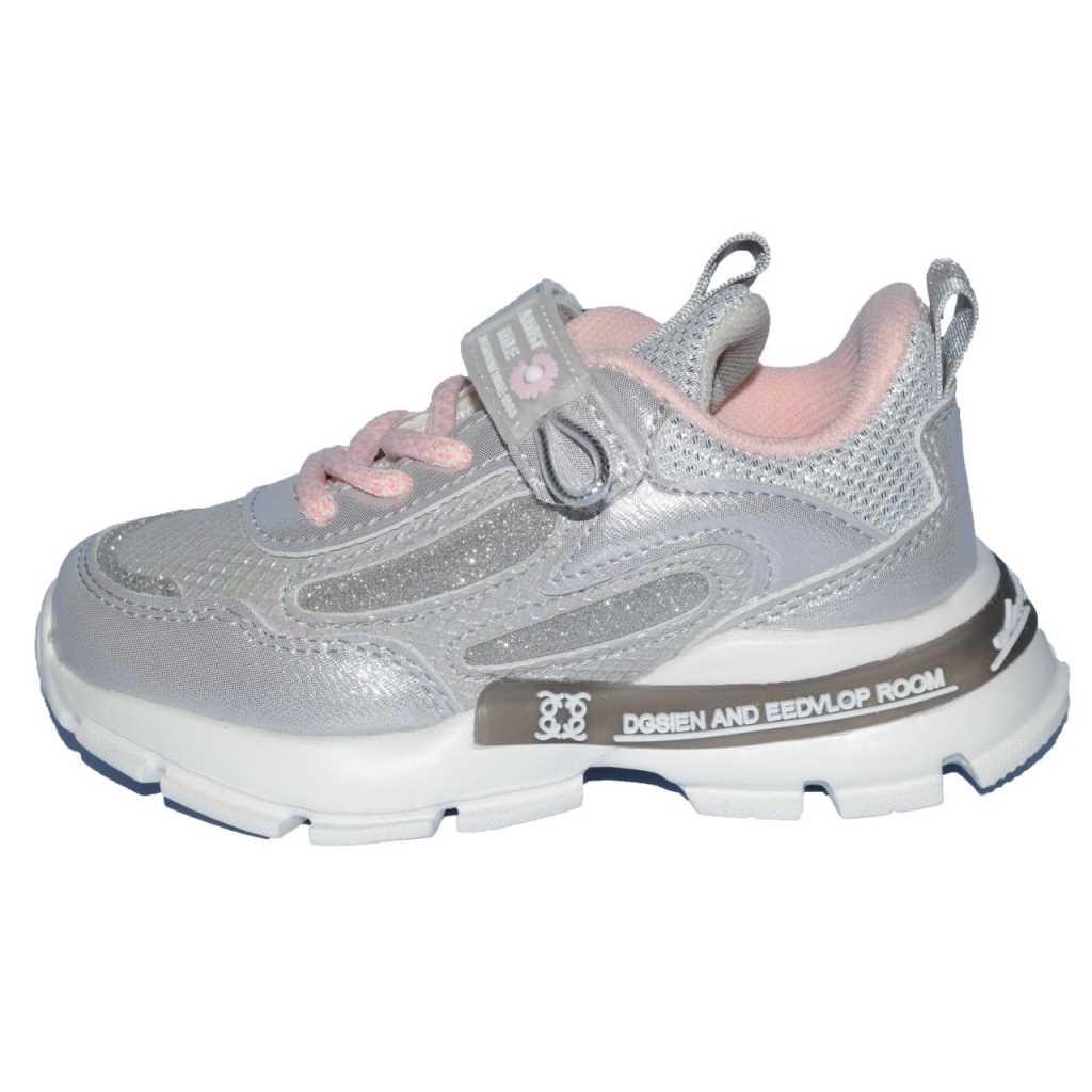 Кроссовки повседневные Bessky В582-4А р. 24 15,5 см Silver/Pink (107-58-24) - фото 2 Кроссовки повседневные Bessky В582-4А р. 24 15,5 см Silver/Pink (107-58-24) - фото 2