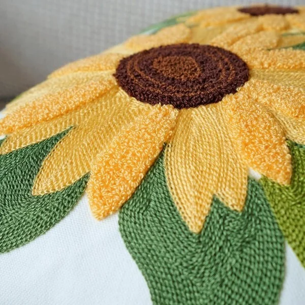 Наволочка с подсолнечниками (Y01967-1) - фото 2 Наволочка с подсолнечниками (Y01967-1) - фото 2