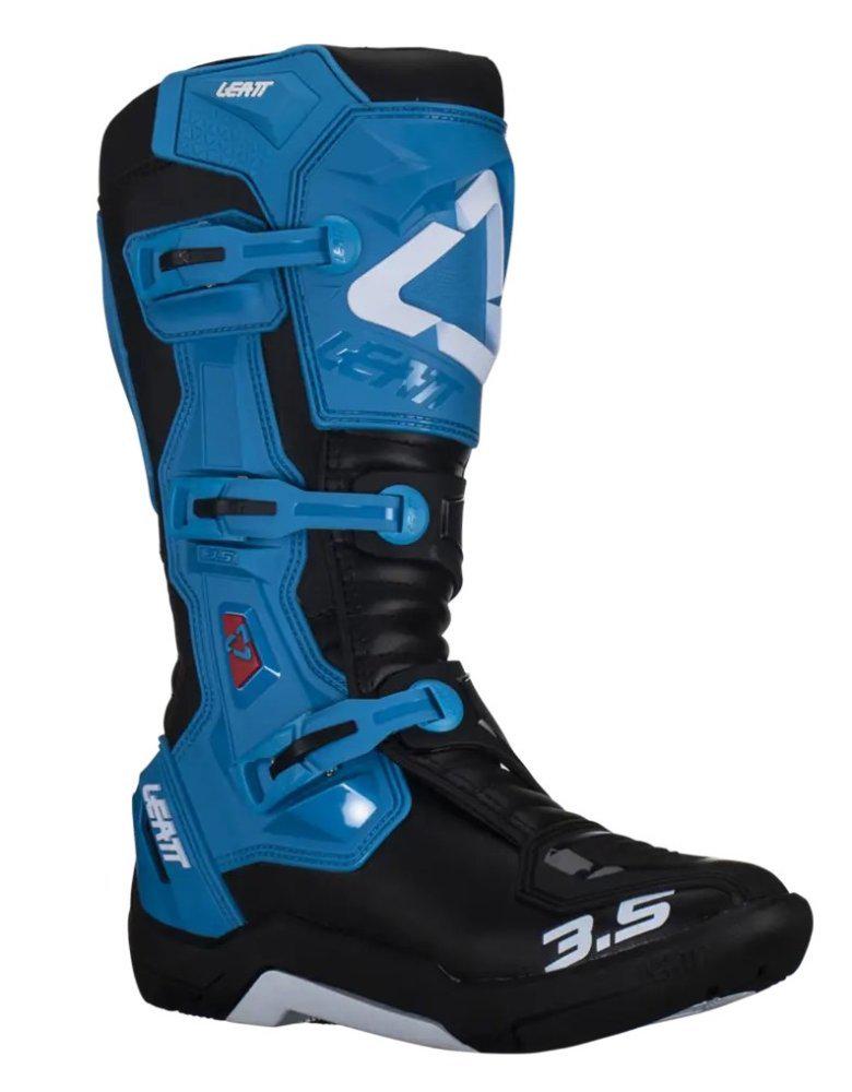 Мотоботы Leatt 3.5 Boot р. 45 Cyan (26993) - фото 3