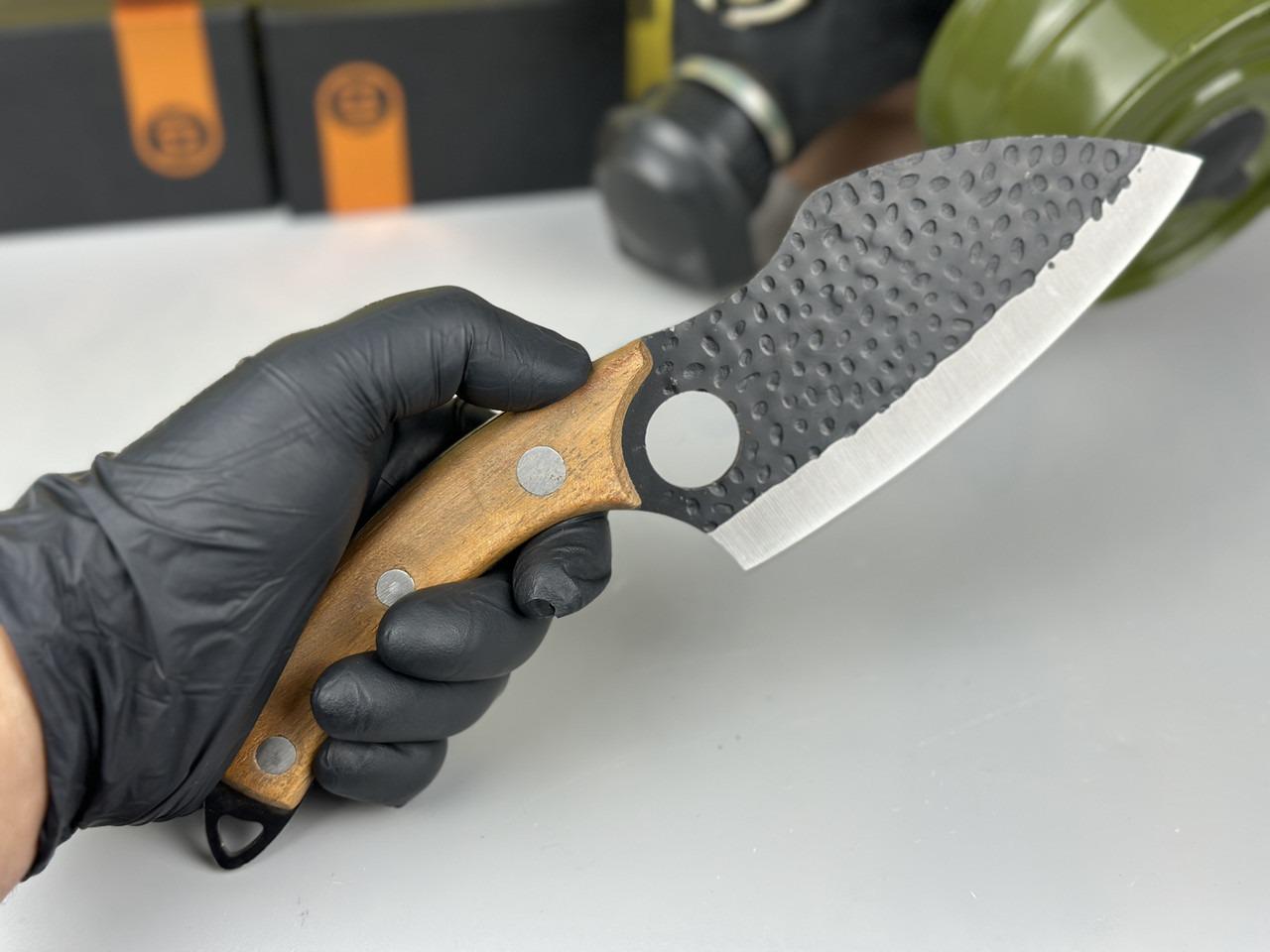 Нож кухонный разделочный универсальный для нарезки из нержавеющей стали (23621439) - фото 6 Нож кухонный разделочный универсальный для нарезки из нержавеющей стали (23621439) - фото 6