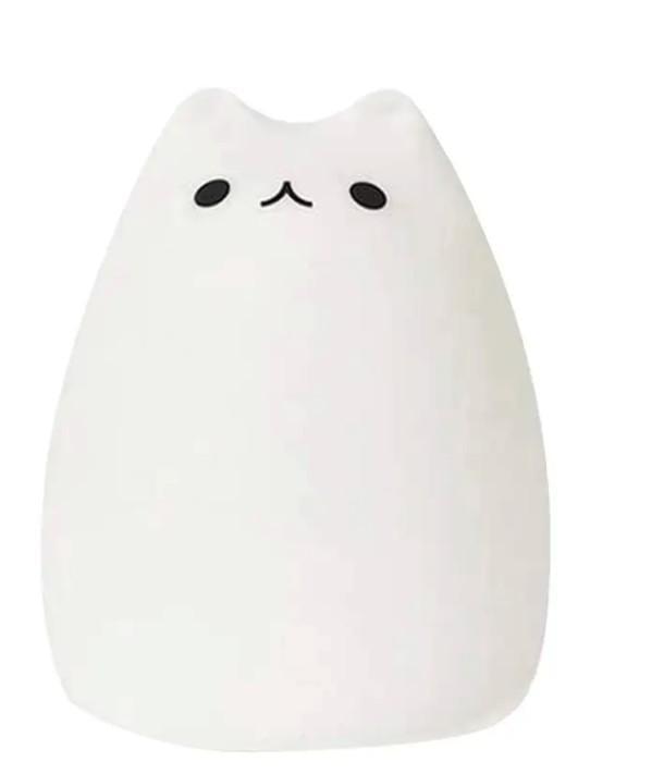 Ночник силиконовый детский Котик 7 режимов