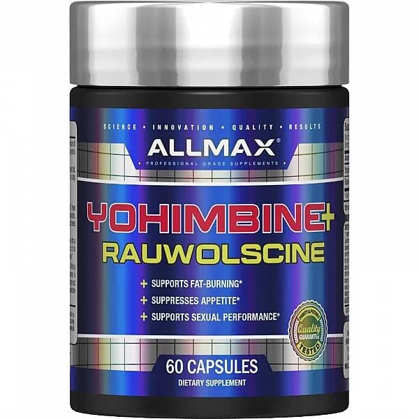 Бустер тестостероновый AllMax Nutrition Yohimbine/Rauwolscine 60 капс. (000018980)