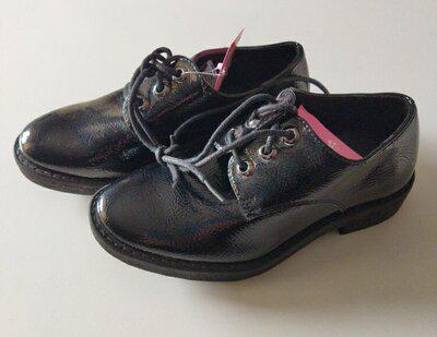 Туфлі лаковані для дівчинки LoveLy SkuLL р. 29 Чорний