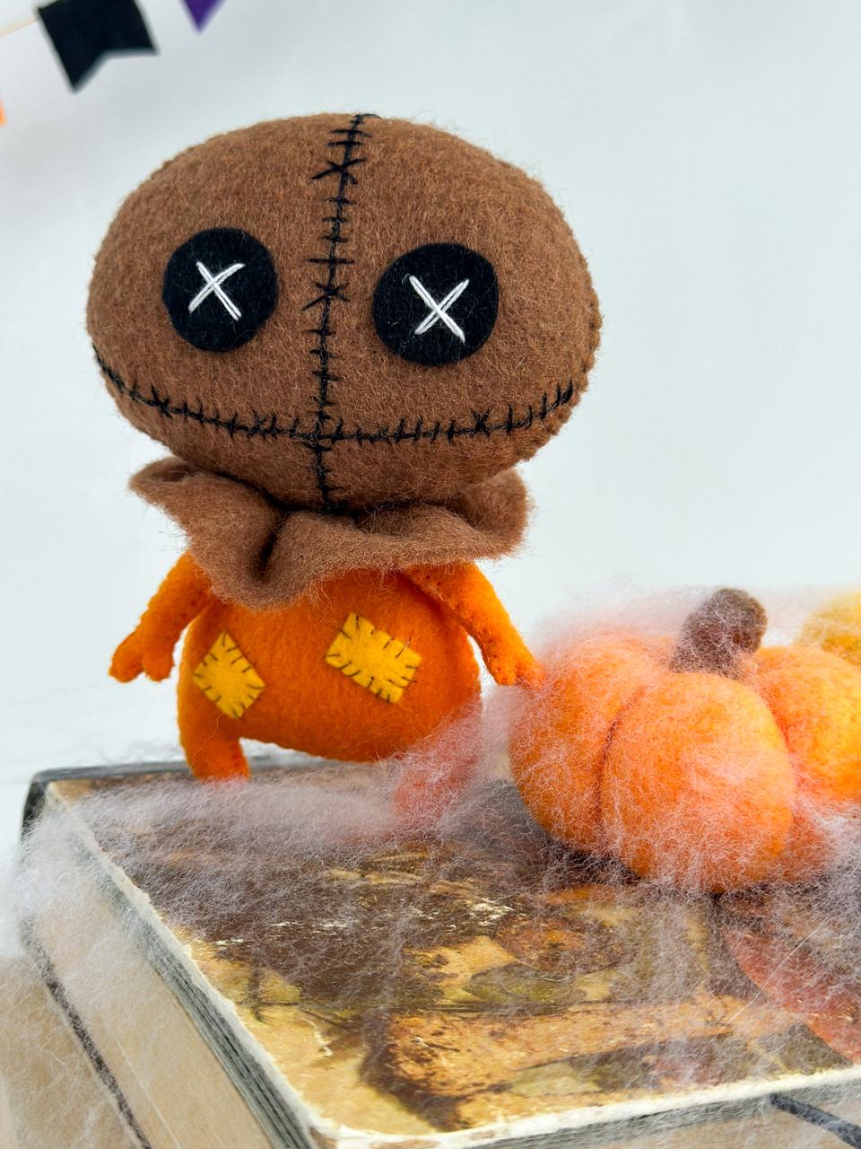 Игрушка Монстрик с тыковкой 12 см (29528473) - фото 4 Игрушка Монстрик с тыковкой 12 см (29528473) - фото 4