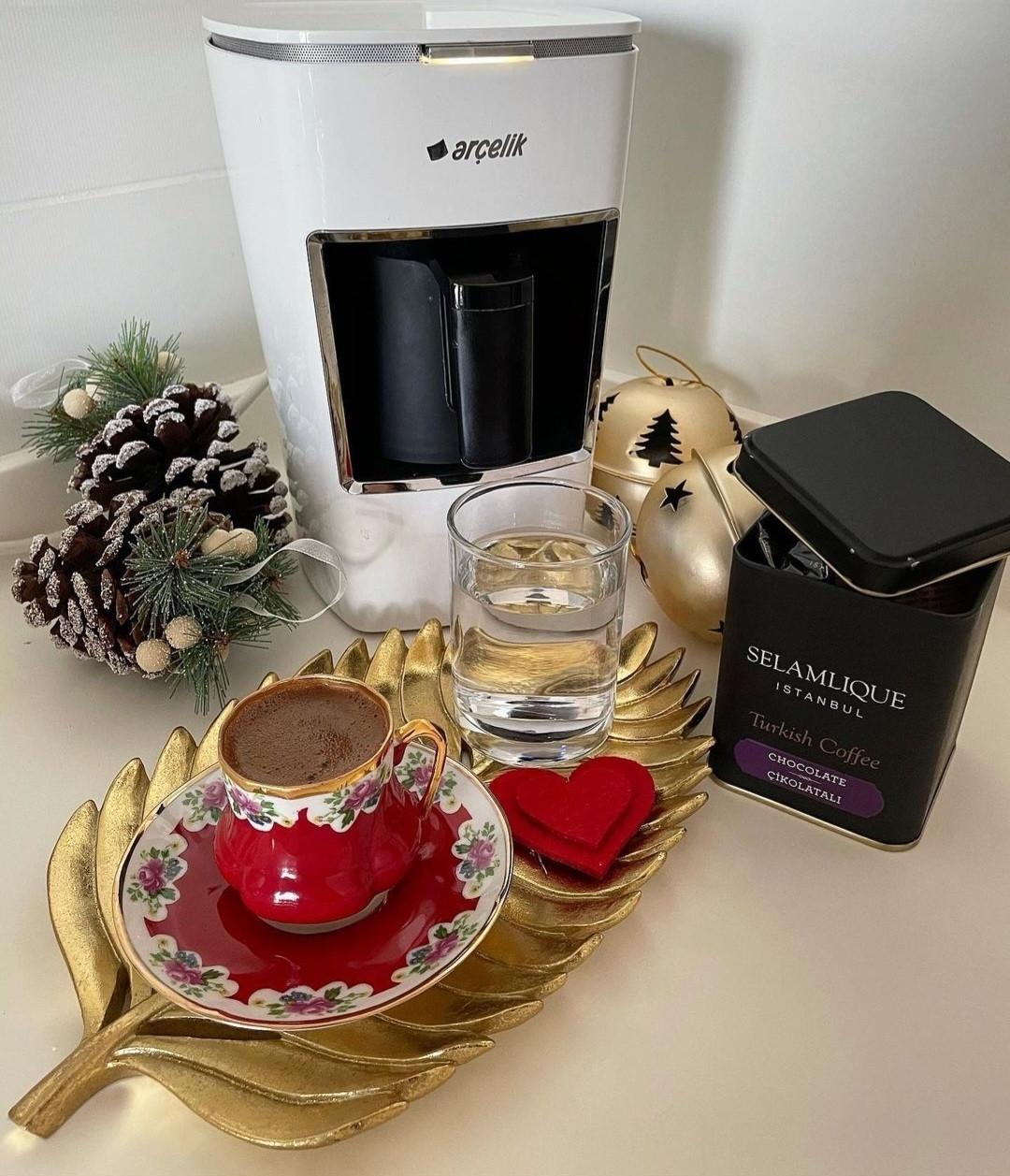 Кофеварка полуавтоматическая для турецкого кофе ARCELIK 3300 Белый (24877400) - фото 3 Кофеварка полуавтоматическая для турецкого кофе ARCELIK 3300 Белый (24877400) - фото 3