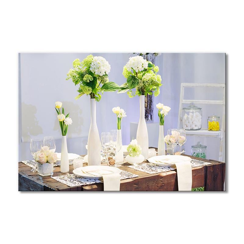 Картина модульная Букеты цветов 1 модуль 80x120 см