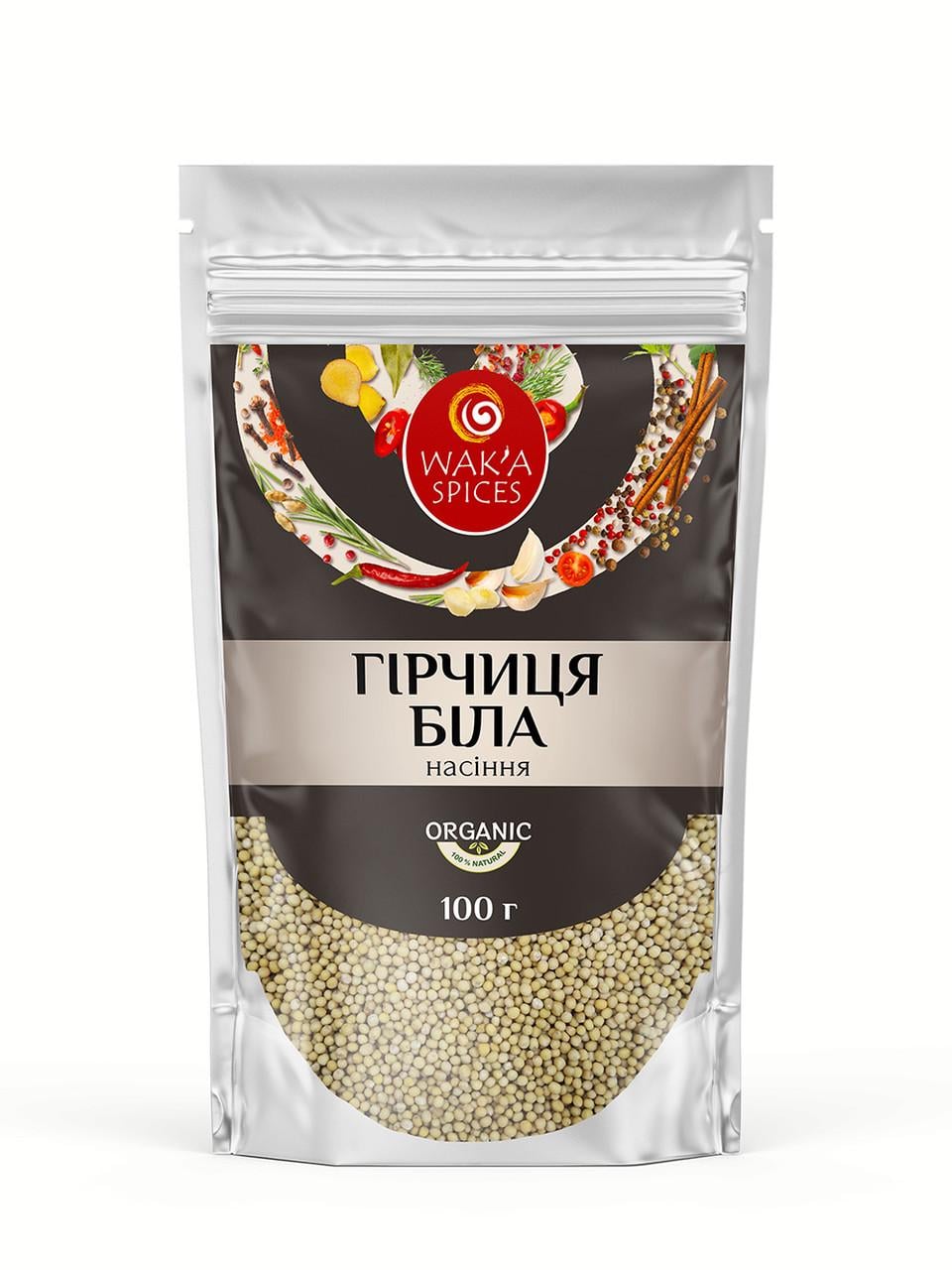 Горчица белая семена WAK`A 100 г (2250575908)