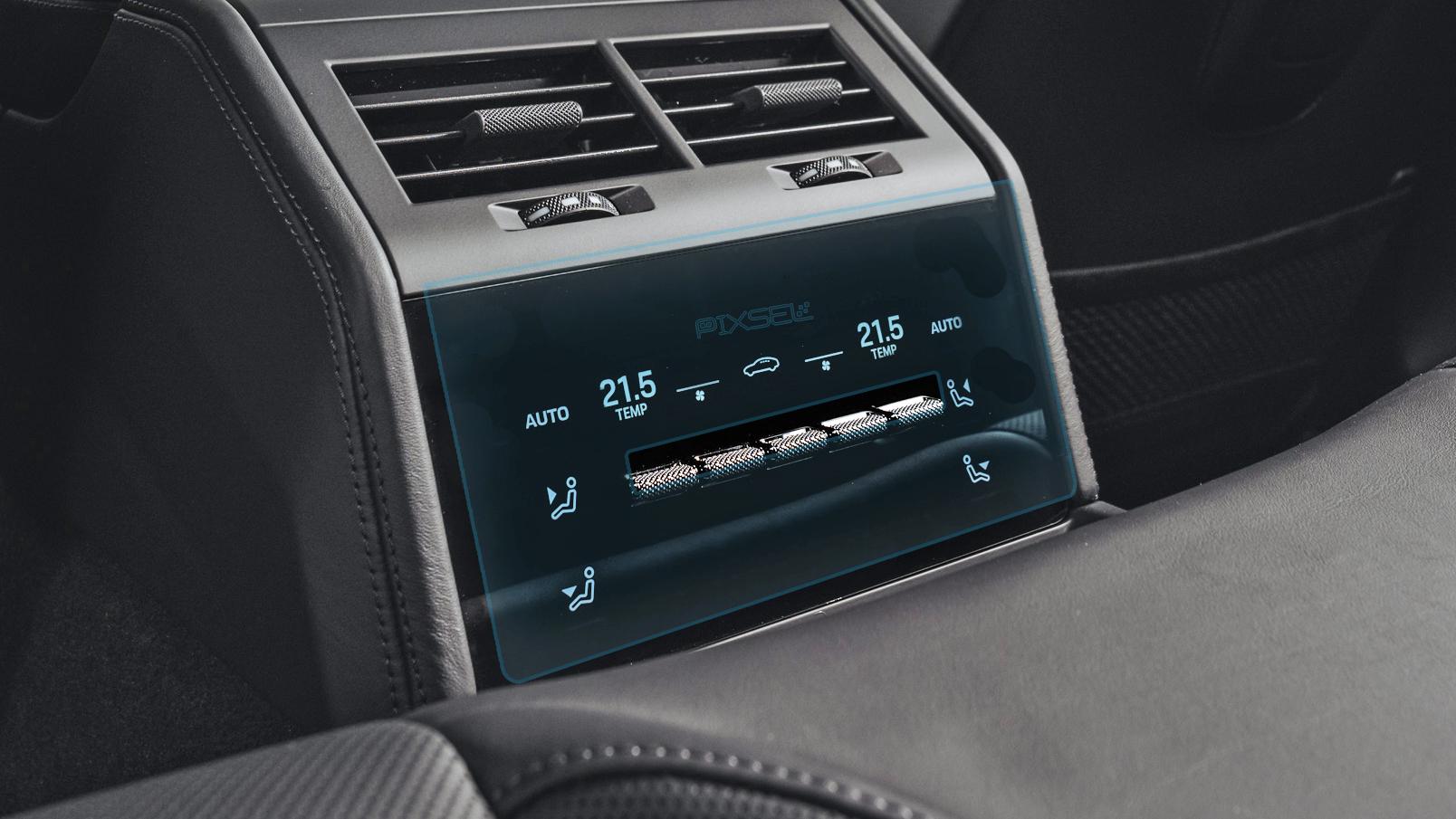 Захисне скло Pixsel гібридне матове на задній клімат Porsche PANAMERA 8,9“ 2024