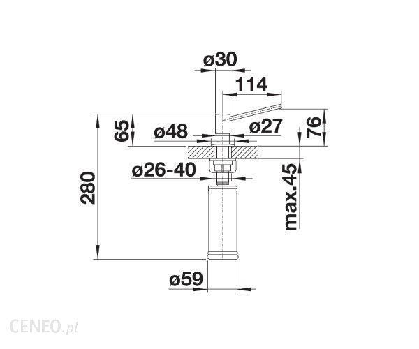 Дозатор для кухонной мойки Blanco TORRE 512593 (1359122064) - фото 2