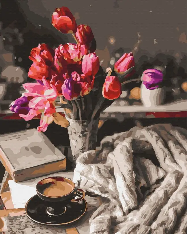 Картина по номерам Brushme Домашний уют 40x50 см (BRM45409) Картина по номерам Brushme Домашний уют 40x50 см (BRM45409)