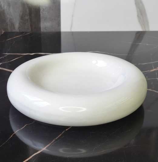 Тарілка Кам'яне коло 16,5 см Білий (OS-101-0510A) - фото 3