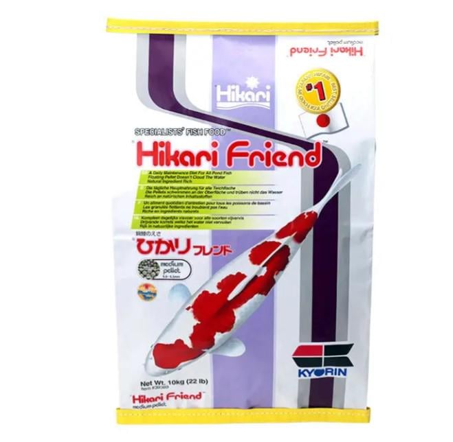 Корм Hikari KOI Friend M середні пеллети економний здоровий раціон 10 кг (Hikari39389)
