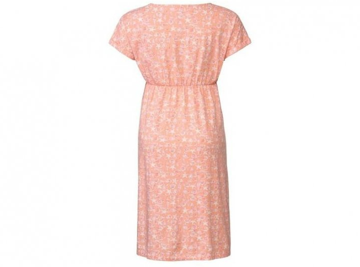 Платье для беременных Esmara 148K М Оранжевый/Персиковый (148K/М) - фото 2