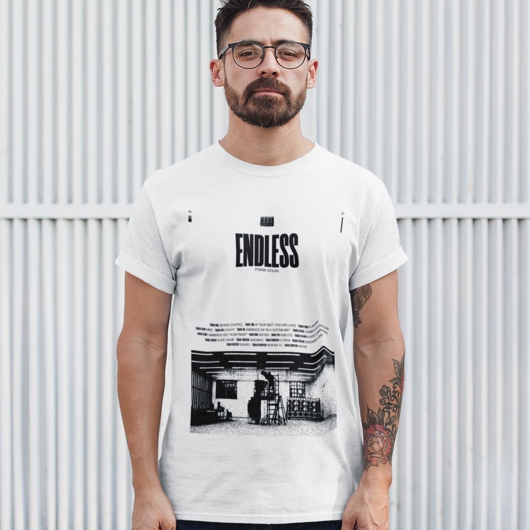 Футболка мужская Frank Ocean Endless 2017 wht XL Белый (32698173)