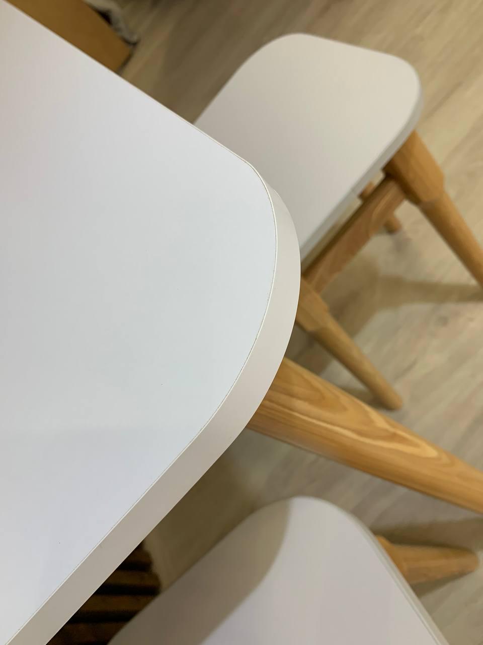 Обеденный стол Lion Майами-2 деревянные ножки Кашемир (000-000-2596) - фото 8