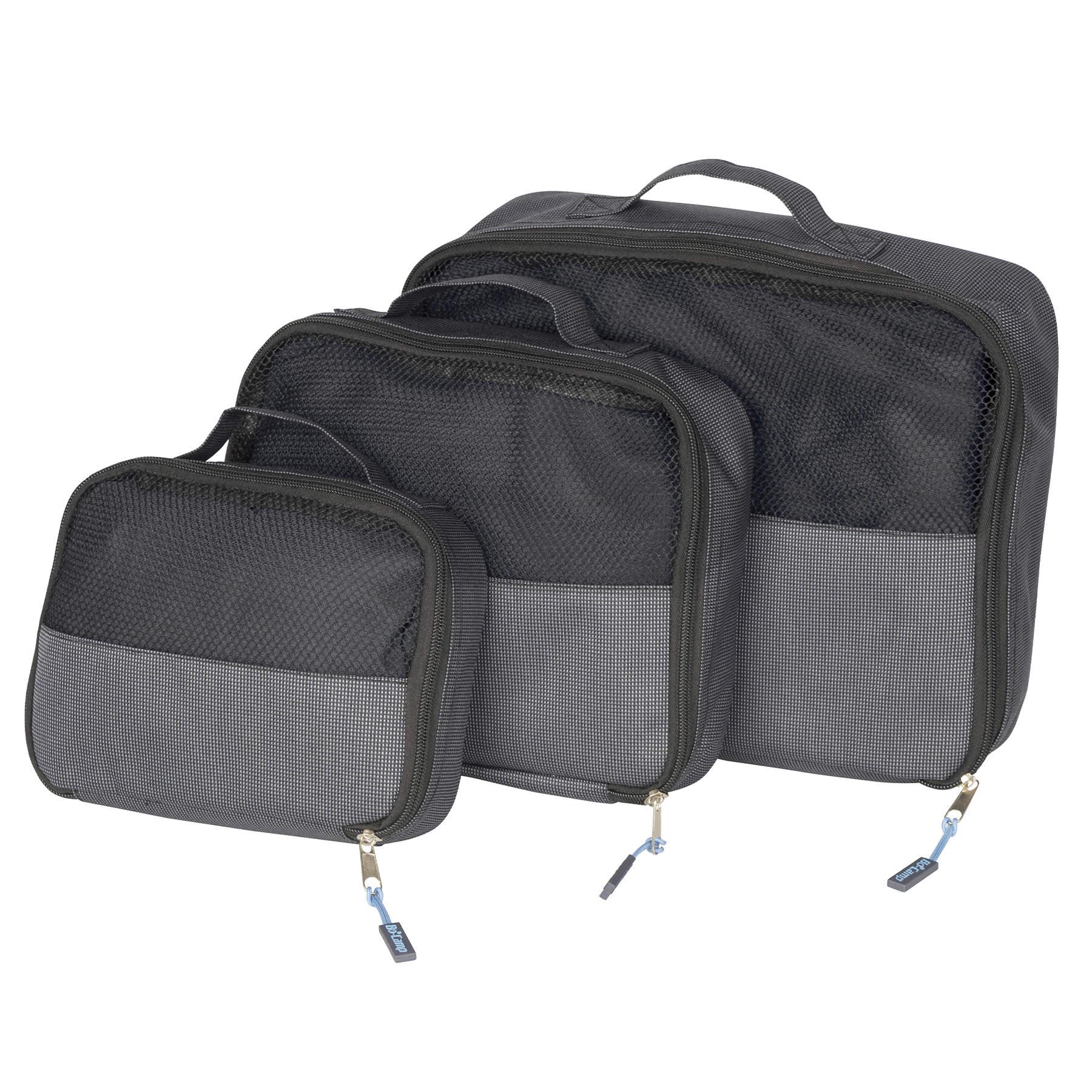 Набор органайзеров дорожных Bo-Camp Travel Pack Cube 3 шт. Anthracite (7504370) Набор органайзеров дорожных Bo-Camp Travel Pack Cube 3 шт. Anthracite (7504370)