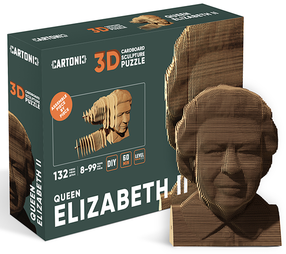 Картонный конструктор Cartonic 3D Puzzle QUEEN (8987169)