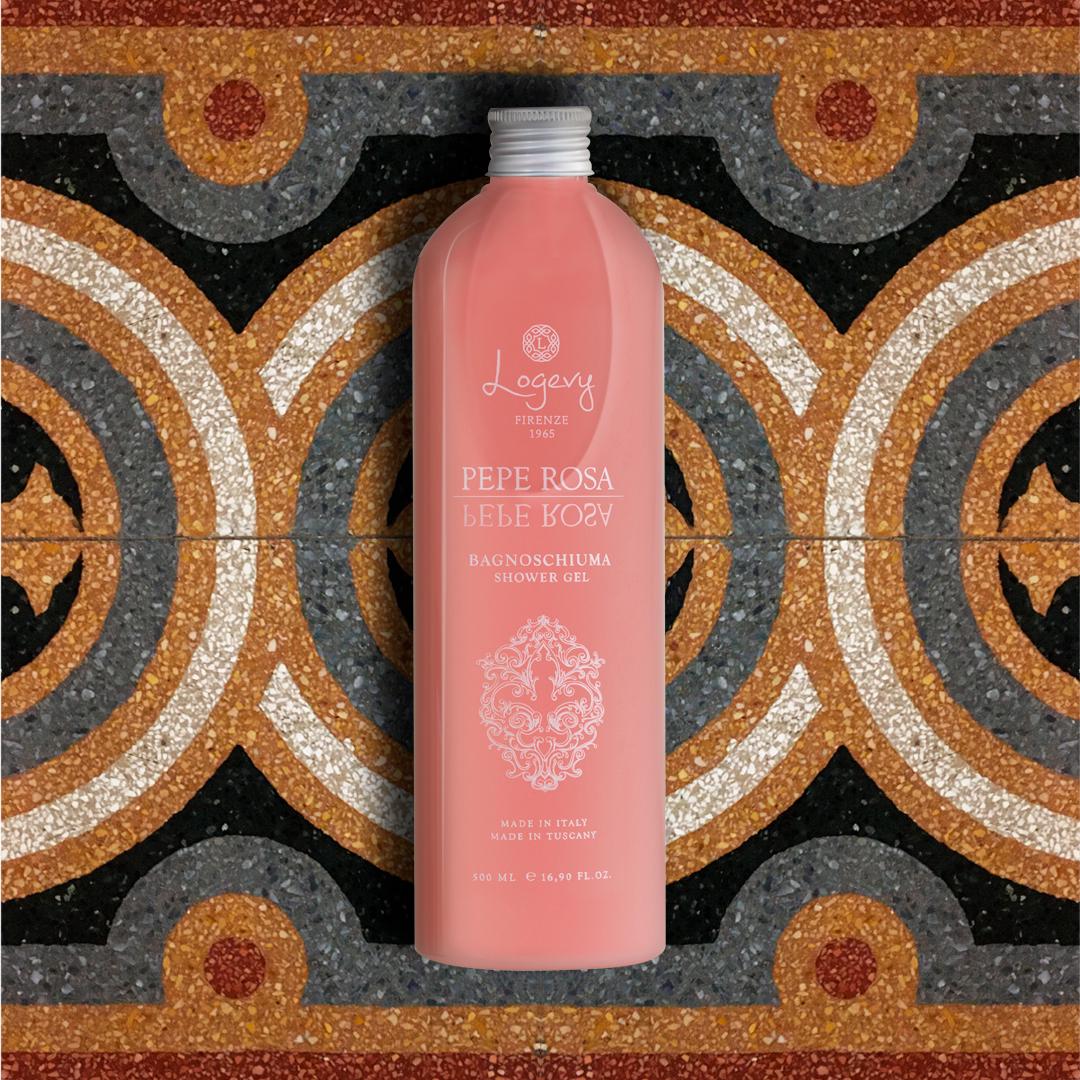 Гель для душа Logevy Firenze Shower Gel Pepe Rosa 100 мл (LOG0082) - фото 3