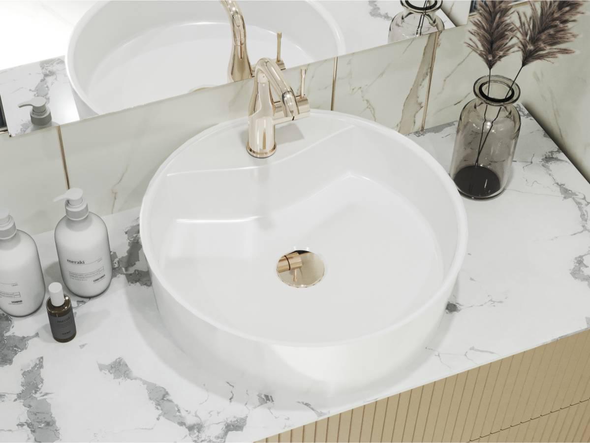 Умывальник Miraggio Country Белый глянцевый (0002282)