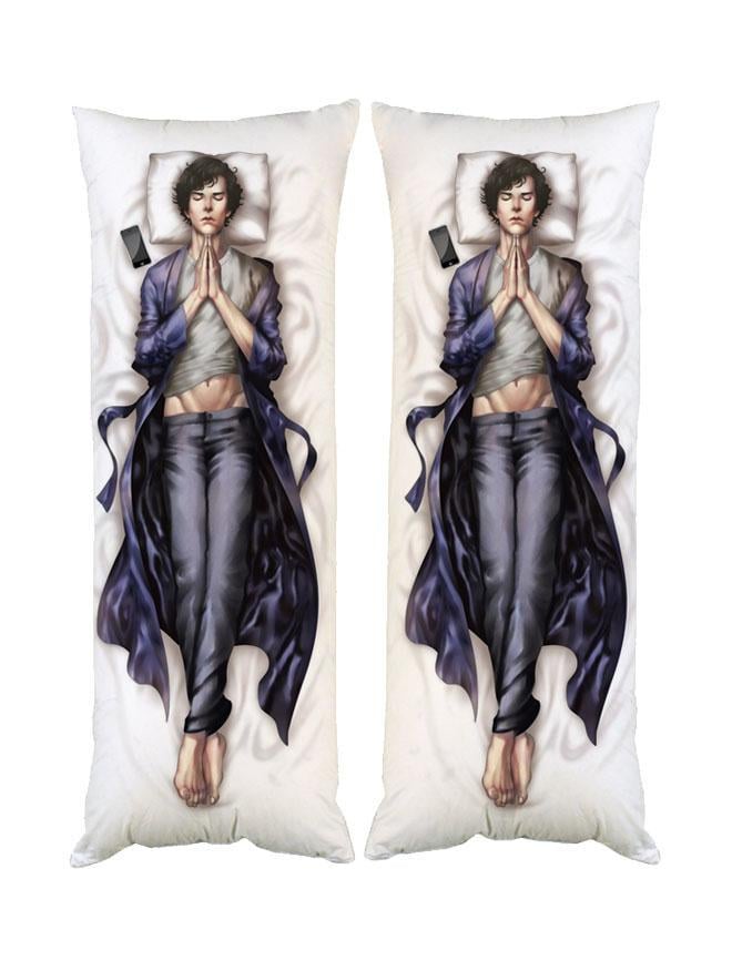 Подушка дакімакура Шерлок декоративна ростова для обіймання 50x170 см двостороння