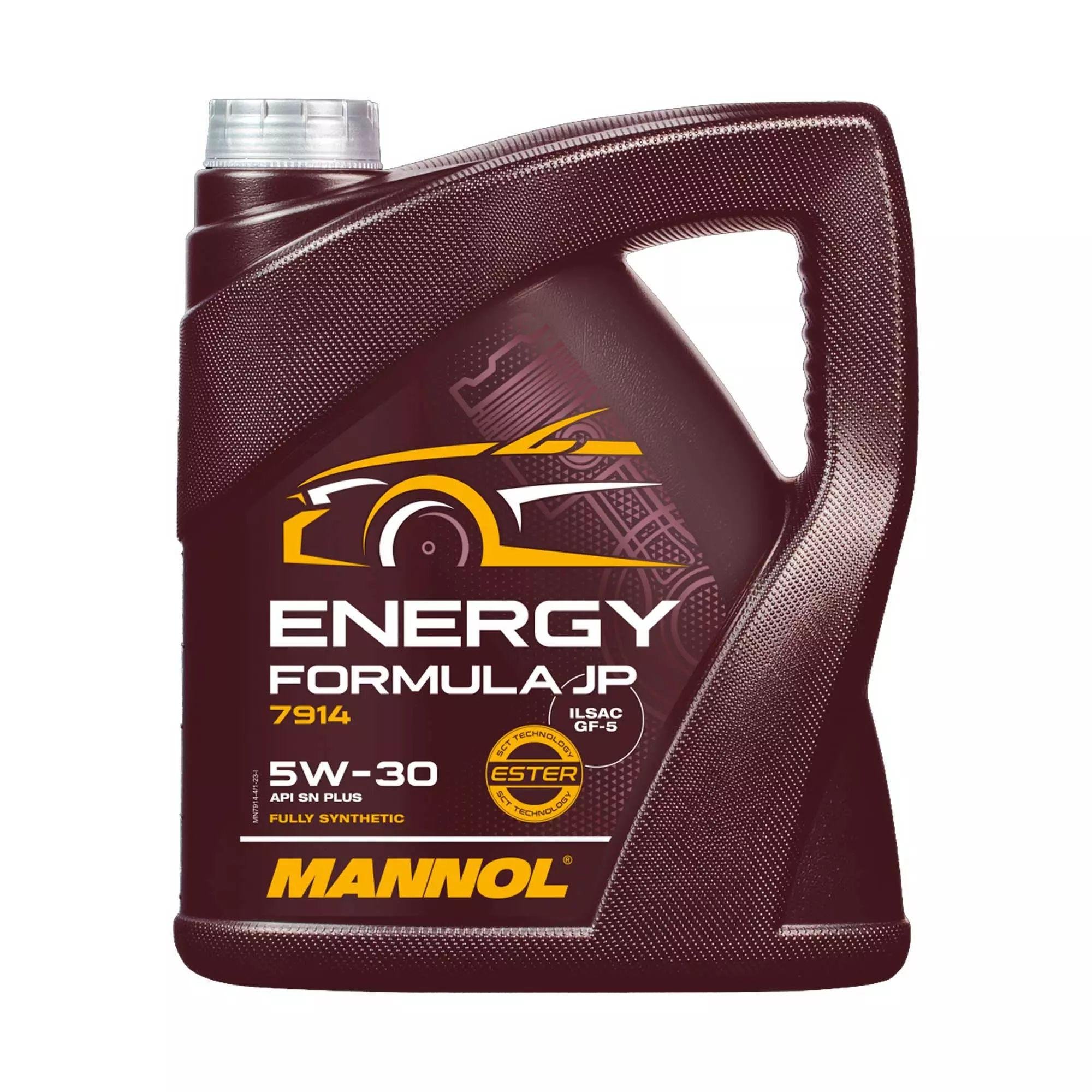 Моторне мастило автомобільне Mannol Energy Formula JP 5W-30 5 л (183594)