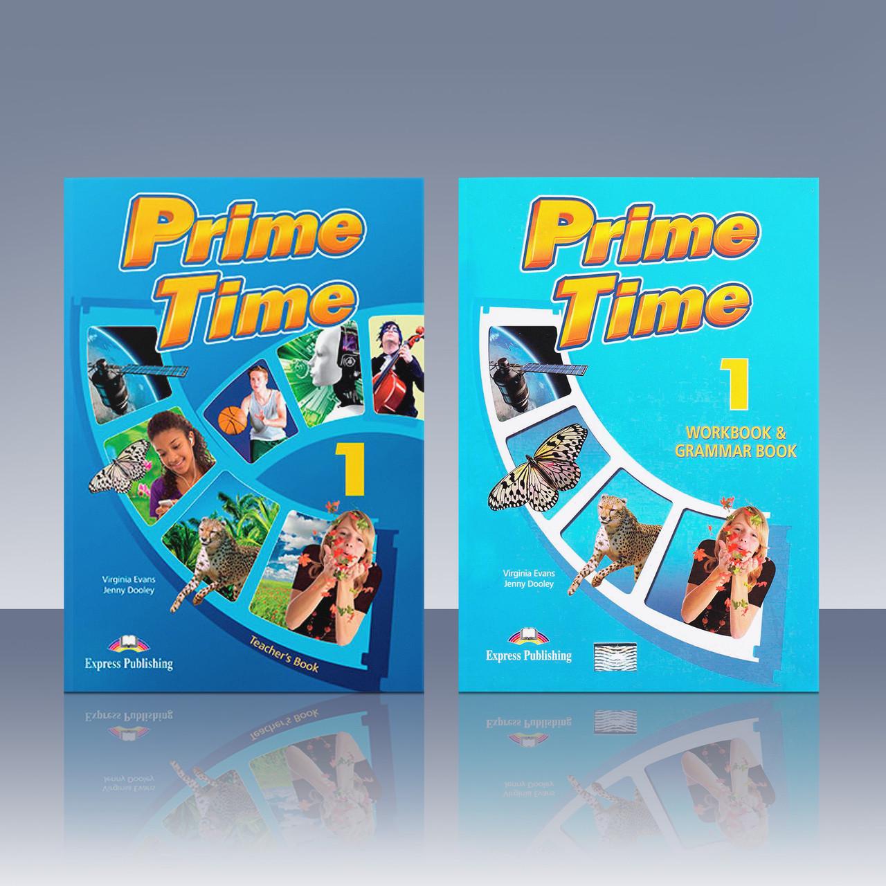 Учебник и рабочая тетрадь Prime Time 1 Student's Book/Workbook & Grammar Book