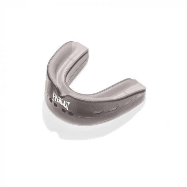 Капа для бокса Everlast Evershield DOUBLE MOUTH GUARD T UNI Серый/Белый (722431-71-121) - фото 1