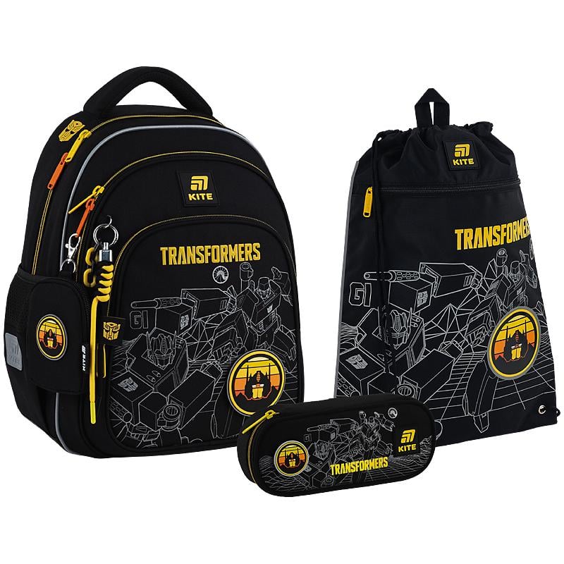 Школьный набор KITE Education Transformers Generations SET_TF25-763S рюкзак/пенал/сумка