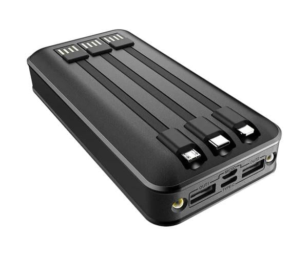 Повербанк Denmen DP22 30000 mAh Black - фото 2 Повербанк Denmen DP22 30000 mAh Black - фото 2
