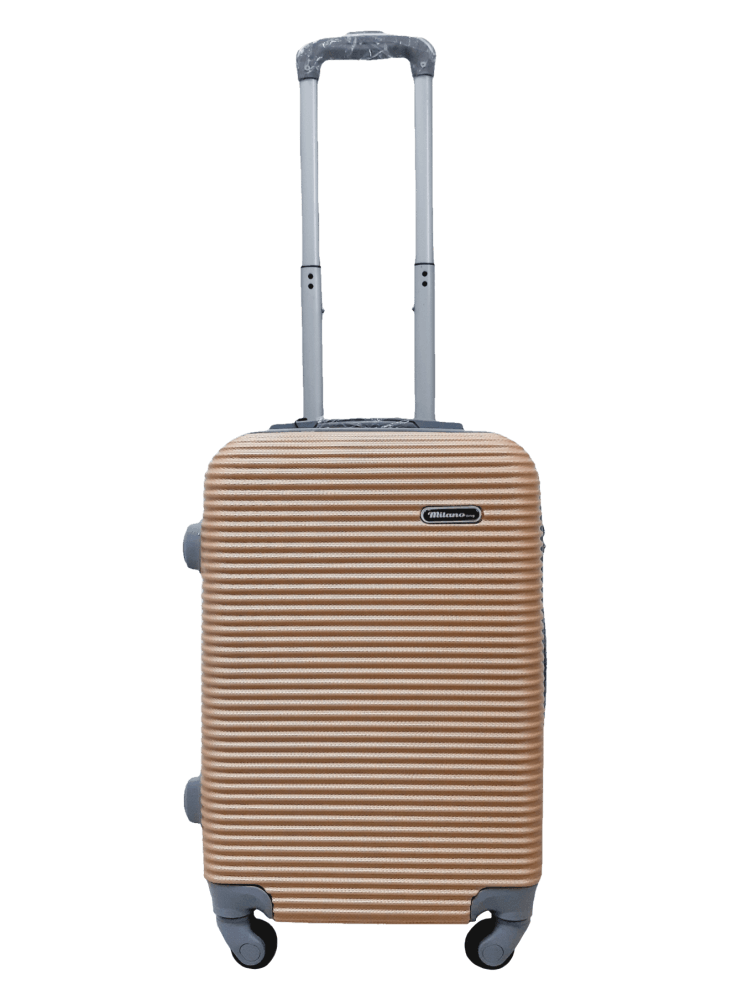 Чемодан Milano bag 004 ABS-пластик S 56,5х39х24 см 40 л Шампань