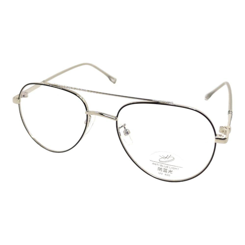 Компьютерные очки Blue Blocker оправа 30006 NN Серебряный/Черный (25087161)