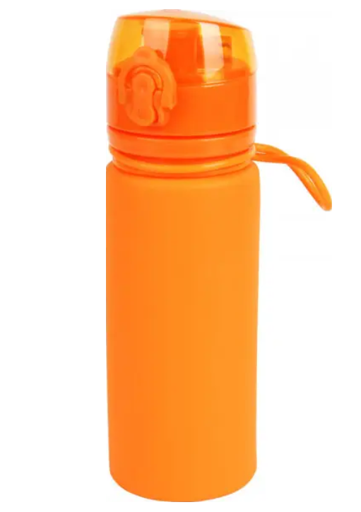 Пляшка Tramp TRC-093 силіконова 500 мл Помаранчевий