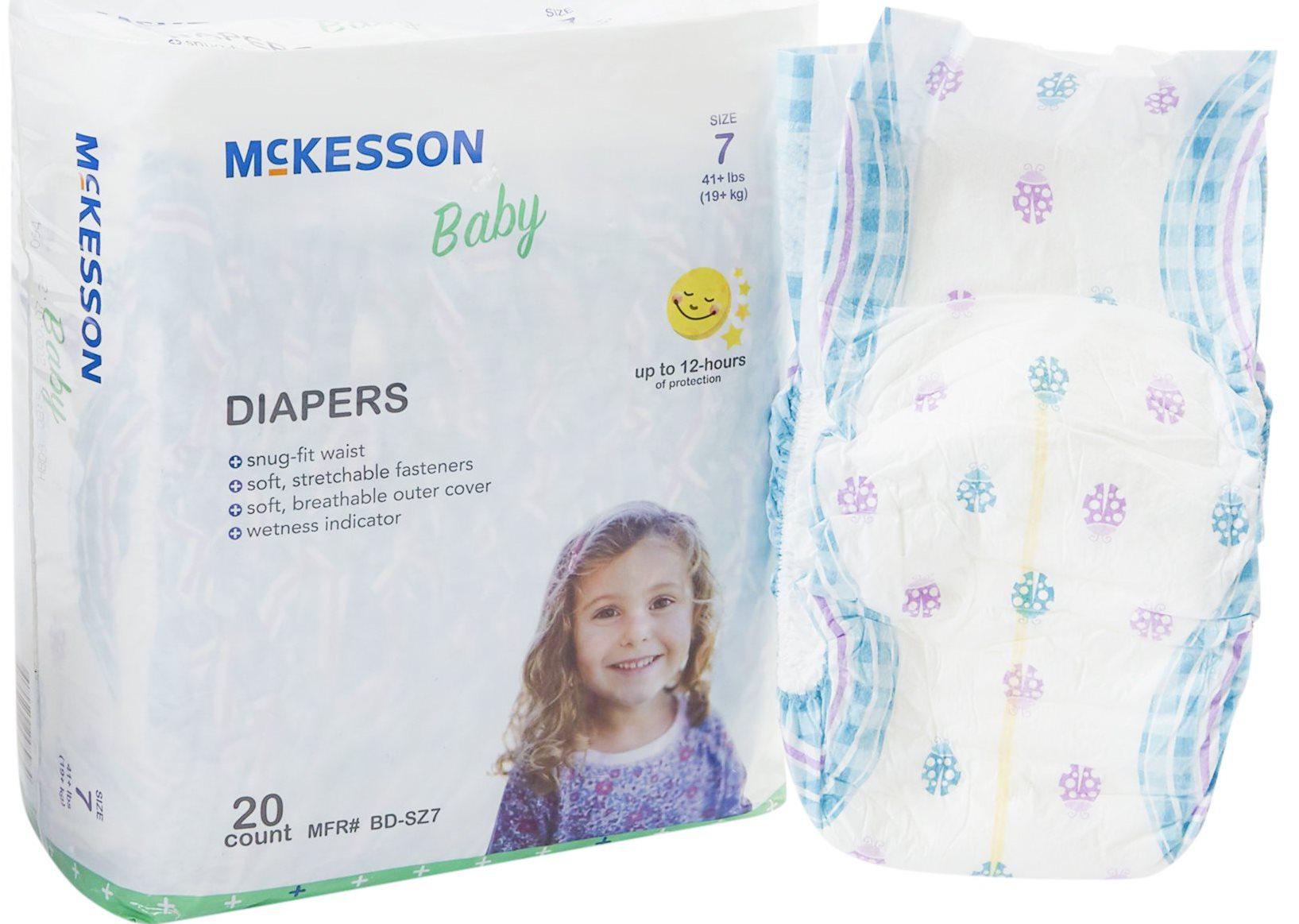 Підгузки McKesson 7 19+ кг 20 шт. (10172)