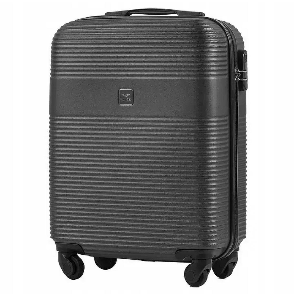 Чемодан Wings 5398 микро пластиковый Графитовый (Wp00568)