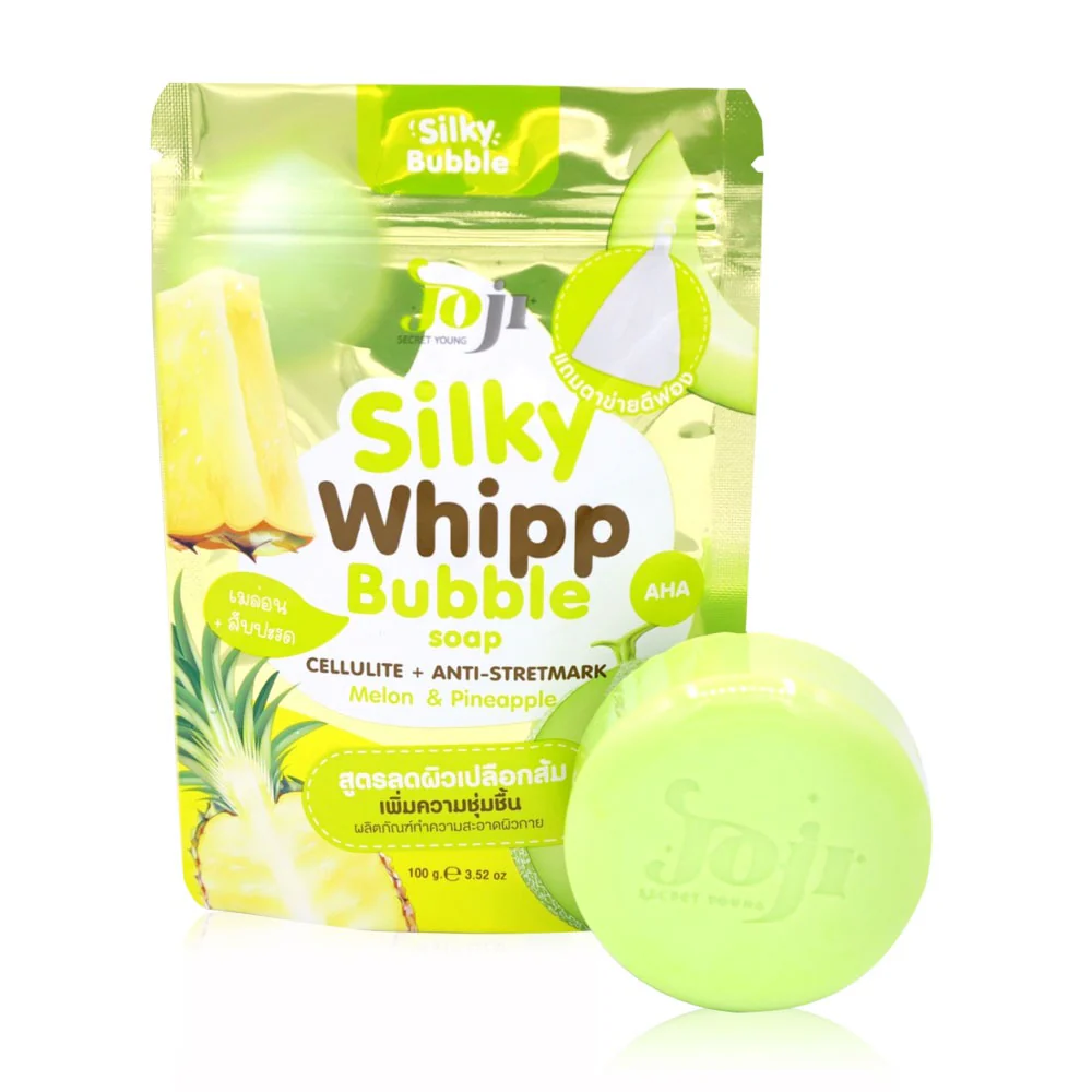 Мыло против целлюлита и растяжек JOJI Silky Whipp Bubble 100 г (8851141009634)
