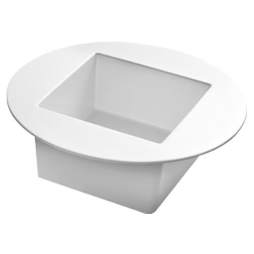 Умивальник врізний AXA Skyland 3213601 550x550x190 мм Білий (112914)